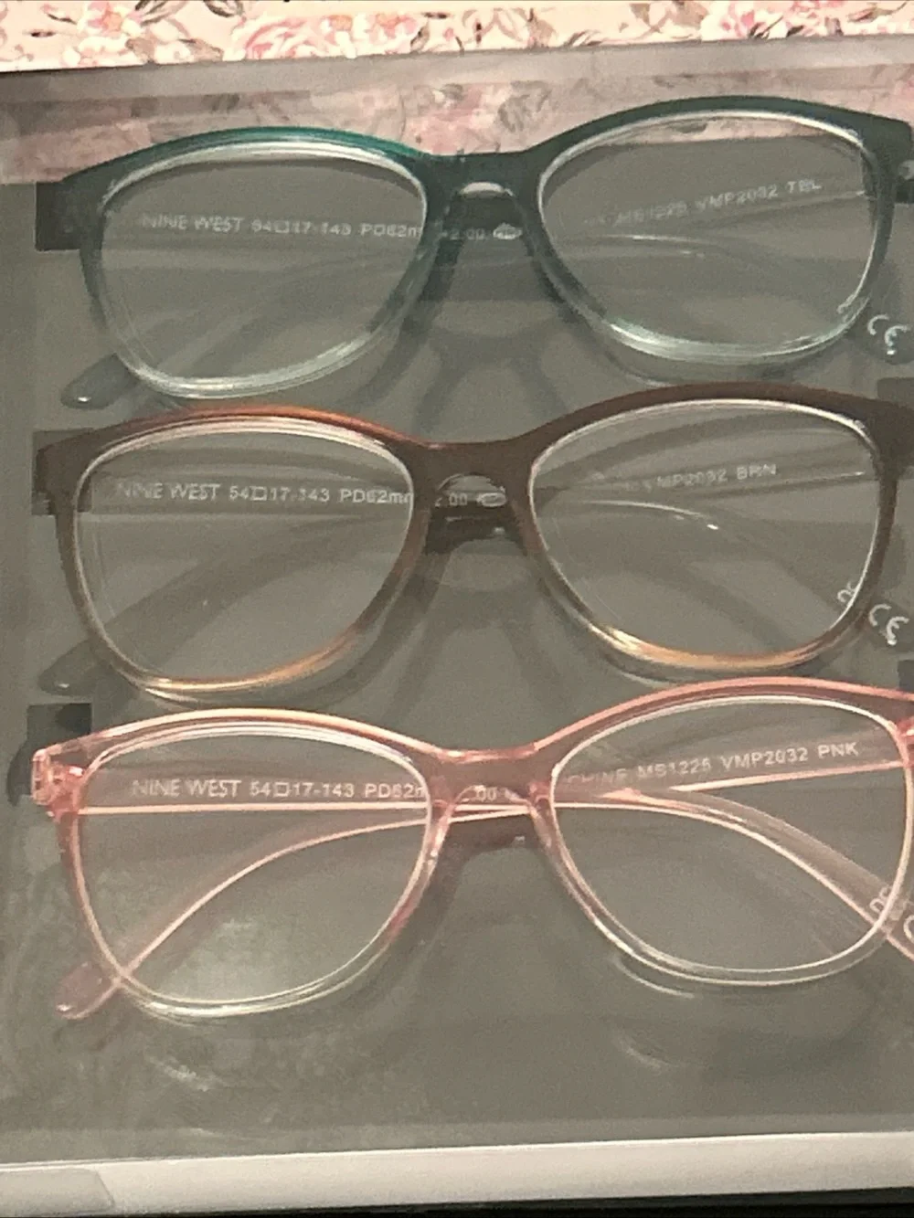 New Nine West +2.00 Readers  3 Pack  Reading Glasses